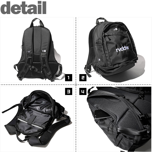 (リバーサル) reversal NEWERA rvddw SPORTS PACK (BAG)(rvner012-BK) バッグ 鞄 リュック  デイパック 国内正規品