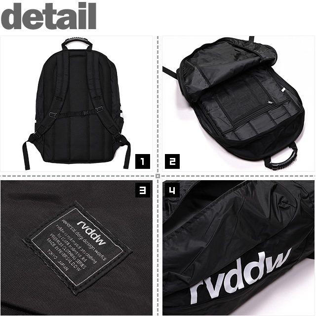 (リバーサル) reversal NEW GIANT BAG (BAG)(rvbs025-BK) バッグ 鞄 リュック デイパック 国内正規品
