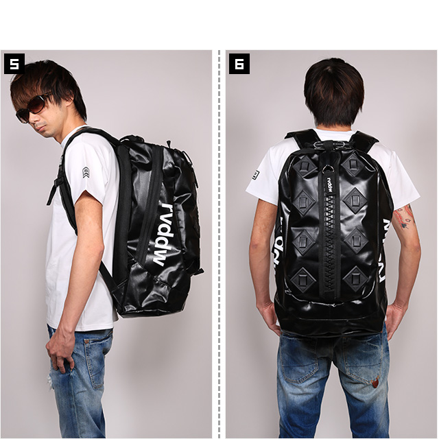 (リバーサル) reversal NEW GIANT FASTNER T.R.P BAG (BAG)(rv09aw002-BK) バッグ 鞄 リュック  デイパック 国内正規品